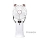 thumbnail image 4 of Ventilador portátil Inteprter ABS PP oreja de animal lindo refrigeración alimentados ajustables Blanco Tipo 2, 4 of 6