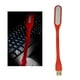 thumbnail image 5 of Lámpara de lámpara LED USB Flexible, de Lectura de lámpara Portátil de Flexible para Computadora Portátil, Computadora, Cuade rojo, 5 of 6