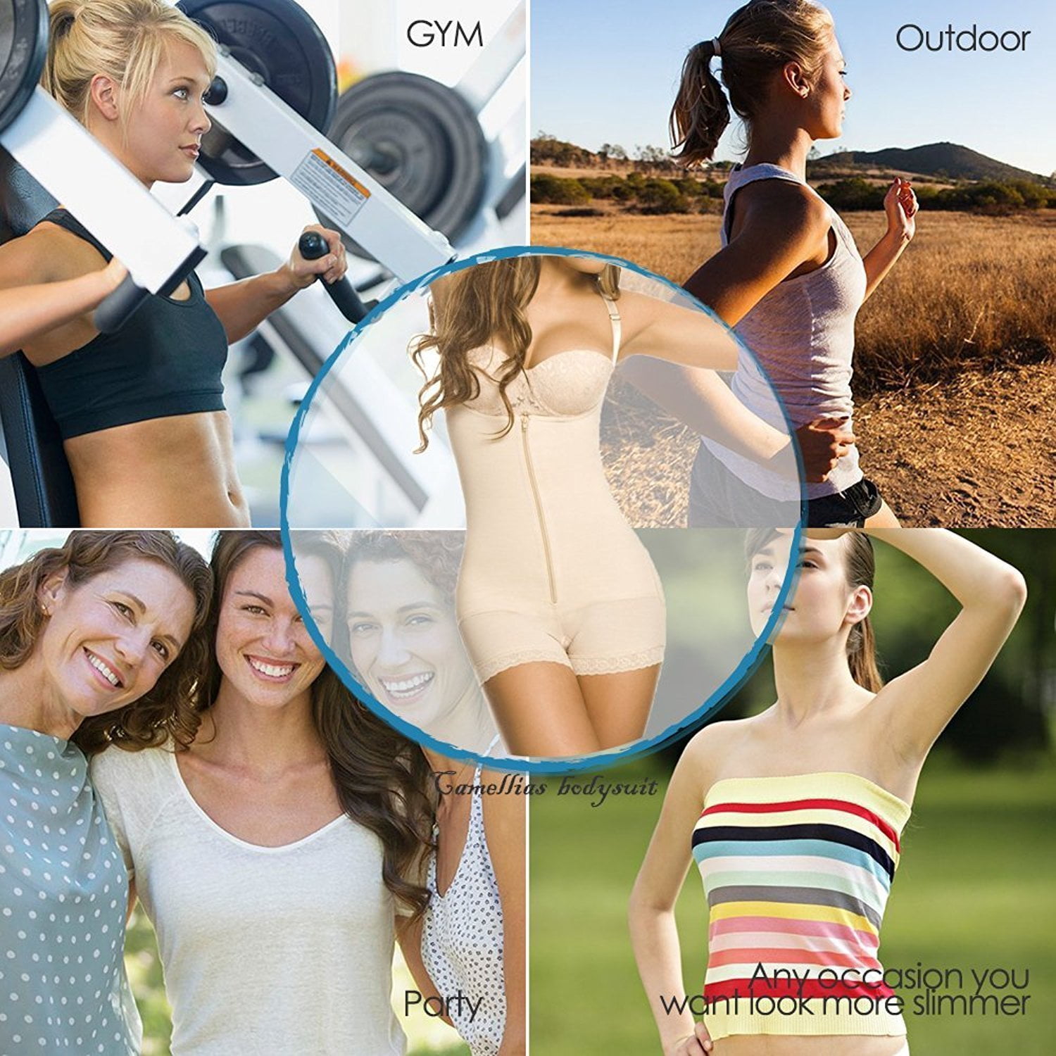 camellias seamless firm control shapewear