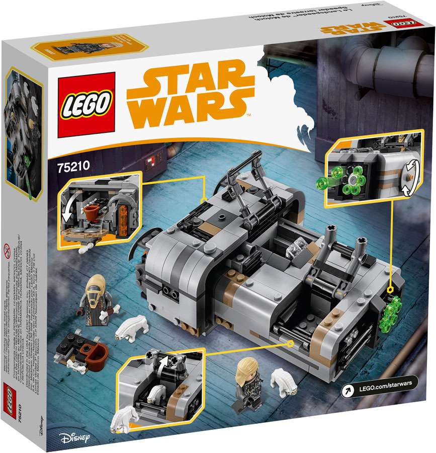 Pre-Owned LEGO Star Wars TM Moloch's Landspeeder 75210 Building Set