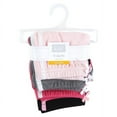 thumbnail image 2 of Hudson Baby Girl Shorts Bottoms 4-Pack, Pink Black, 3-6 Months, 2 of 6