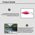 thumbnail image 4 of Metal Fishing Spoons Hard Spinner Baits Rotating Sequins Lures with Hook Tackle, 4 of 6