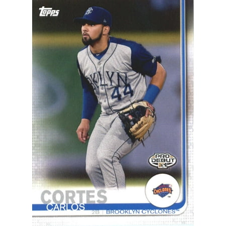 2019 Topps Pro Debut #159 Carlos Cortes Brooklyn Cyclones Baseball