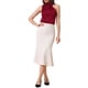 thumbnail image 2 of INSPIRAR CHIC Blusas de Satén sin Mangas para Mujeres con Cuello Halter Elegante Top de Verano XS Burdeos, 2 of 5