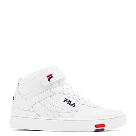 Mens Fila V-10 Lux Shoe Size: 12 White - Navy - Red Basketball