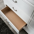 thumbnail image 5 of Furniture of America Vrai 6-Drawer Solid Wood White Dresser, 5 of 6