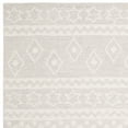 thumbnail image 5 of SAFAVIEH Micro-Loop Regis Geometric Aztec Wool Area Rug, Ivory/Grey, 8' x 10', 5 of 7