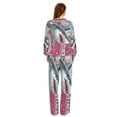thumbnail image 2 of YAZAOO Women Slim Pajamas Loose Style Female Fashion Shark Pattern Pattern Sleepwear, 2 of 6
