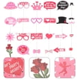thumbnail image 3 of 1 Ensemble Heureux de la Saint-Valentin Photo Accessoires Photo Cabine Accessoires Mariage Fête Fournitures, 3 of 8