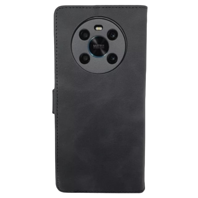 Funda Cartera Suave Cely Vesmir Para Honor X9 Negro Más 2 Micas