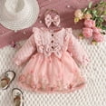 thumbnail image 2 of Jkety Kids Clothes Girls Toddler Baby Girl Dress Girl Clothes Outfits Tulle Dresses Princess Wedding Dress for Baby Girls Light Pink,2-3 Years, 2 of 7