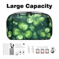 thumbnail image 3 of Saint Patrick's Day Digital Bag Charger Case Cord Organizer for Travel Canvas Storage Box Small, 3 of 6