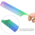 thumbnail image 4 of Hair Comb, Professional Barber Haircut Comb, Fashionable Portable Hairdressing Comb Styling Tool(Number 7), 4 of 8