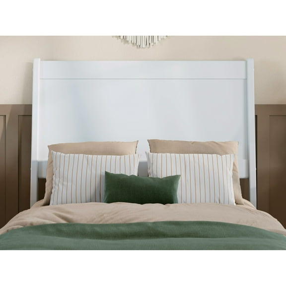 AFI, Casanova Twin Solid Wood Panel Headboard, White