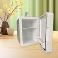 thumbnail image 1 of Skincare Fridge with LED Mirror Small Refrigerator for Dorm Traveling Office white, 1 of 8