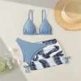 thumbnail image 1 of Maillot de Bain pour Enfants Ensemble Trois Pièces bikini de Plage pour Filles Maillot de Bain de Source Chaude Ensemble de bikinis d'Été Mode Tenue de Plage Décontractée, 1 of 6