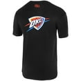 thumbnail image 3 of Unisex FISLL Black Oklahoma City Thunder Oversize Logo T-Shirt, 3 of 3