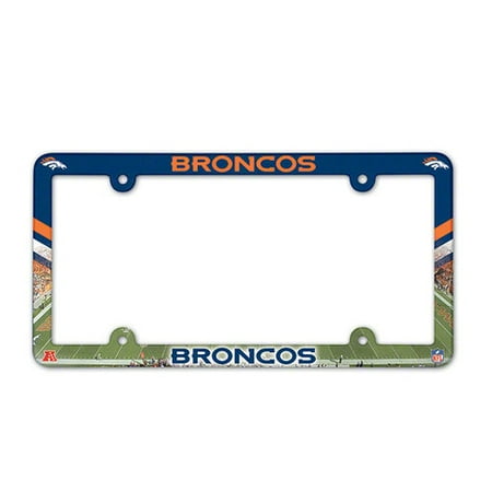 NFL - Denver Broncos Plastic License Plate Frame