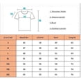 thumbnail image 3 of SASSYME Women's Summer T-shirt Fashion Women's Head Loose T-shirt Women's Summer Women's Couple Wearpangjing, 3 of 4