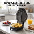 thumbnail image 5 of Dual-Zone Electric Omelette Maker,Omelette Maker Electric,1000w Rapid Double-Sided Egg Cooker With Non-Stick Plates，Anti-Silp Base Anti-Scald Handle Cool-Touch Handle for Home,Dorm&Travel, 5 of 7