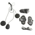 thumbnail image 2 of Bt WAYXIN Motorcycle Helmet Intercoms 2-Way 30M BT Headset Noise Reduction Headphone IP67 Waterproof Support Hands-Free Calls Auto-Answer, 2 of 7