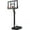 Black, variant on Portable Basketball Hoop Outdoor, 4.8-10FT Height Adjustable Basketball Hoop Goal System with 44-48 Inch Impact Backboard and Portable Wheels for Adults