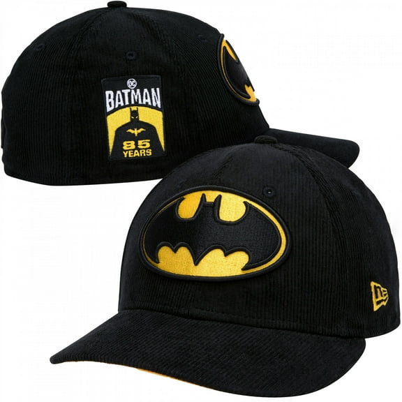 Batman 85th Anniversary Corduroy Low Profile New Era 59Fifty Fitted Hat-8 Fitted