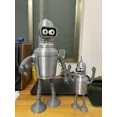 thumbnail image 5 of In Stock Cartoon Futurama Fry & Bender Action Figure Model Toys Gifts For Kids, 5 of 5