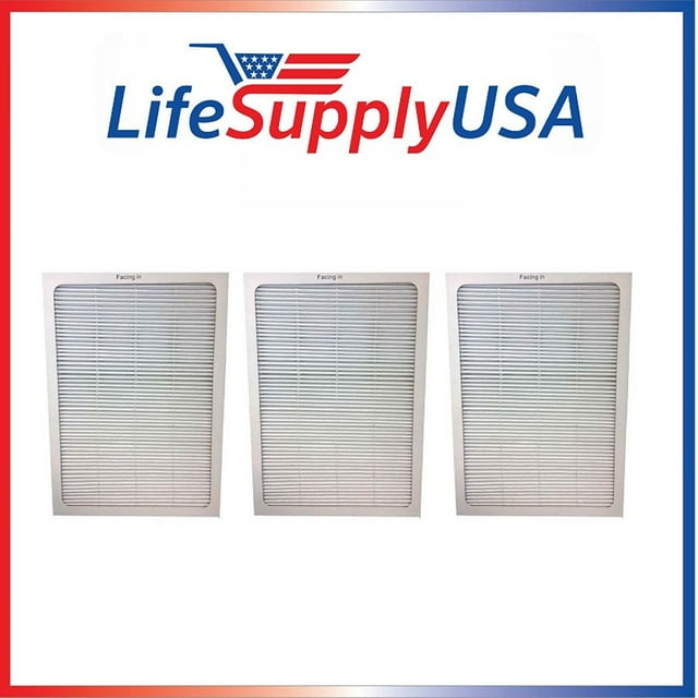Complete Set of 3 Filters Compatible with All Blueair 500 & 600 Series Air Purifiers