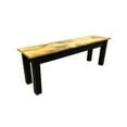thumbnail image 3 of BARNWOOD & BLACK BENCH-48, 3 of 5