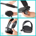 thumbnail image 5 of Correas universales para pedales de bicicleta estática, correas largas ajustables de goma para bicicleta estacionaria compatibles con la mayoría de los pedales de bicicleta estática JFHHH pequeña, 5 of 5