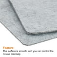 thumbnail image 4 of Unique Bargains 31x16' Desk Mat Protector, Dual Side Soft Smooth Mouse Pad Writing Mat, Gray, 4 of 6