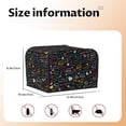 thumbnail image 5 of Lsque I love you Mom Print 4 Slice Toaster Cover , Kitchen Appliance Dustproof Protector , Toaster Protector Dustproof Kitchen Appliance Cover, 5 of 7
