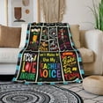 thumbnail image 3 of XZYG Teacher Gifts Blanket Gifts for Teachers Flannel Fleece Throw Blankets Teacher Appreciation Thank You Gifts for Birthday Retirement Christmas Teachers Day End of The Year Soft Throw(30*40inch), 3 of 8