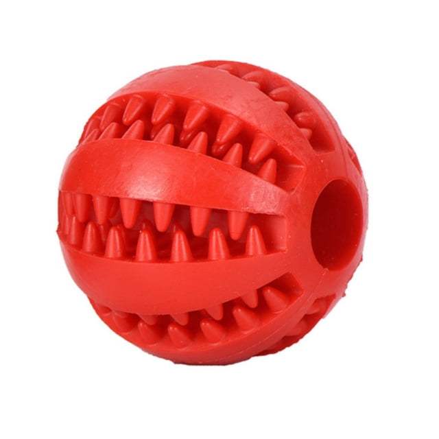 Pelota de Goma para Premios, juguete interactivo perros, Rojo Genérica Pelota para premios