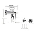 maho Meat Grinder Manual Meat Grinder Sausage Maker Table Mount Pork
