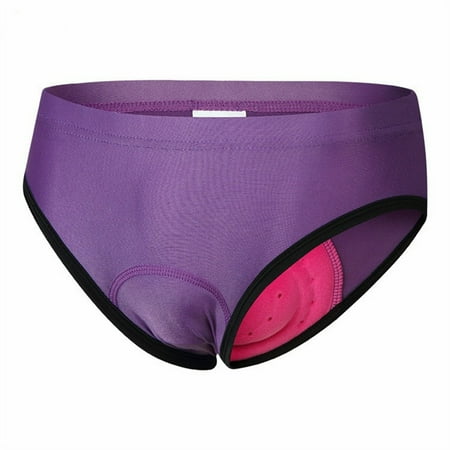 

Strungten Women s Outdoor Cycling 3D Panties Silicone Seat Cushion Qquick Drying Panties