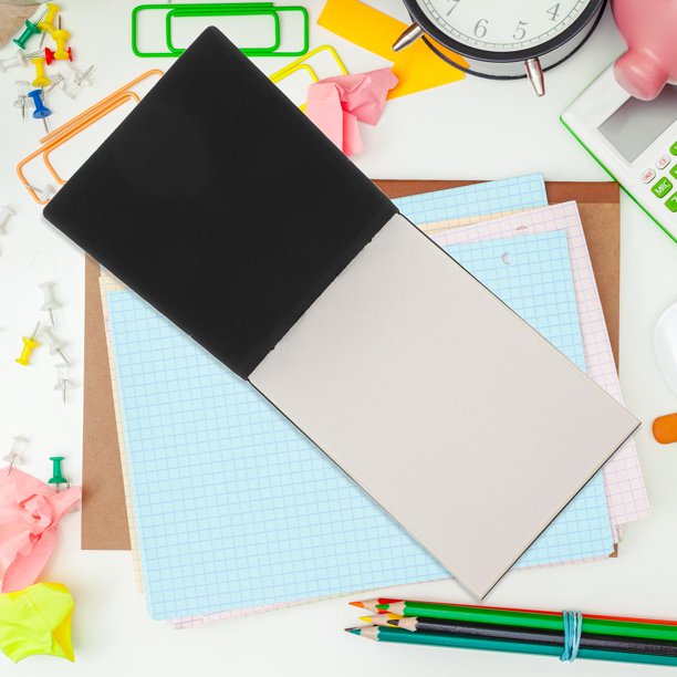 unbranded 5Ud Libretas Pequeñas Negras Para Tomar Notas Resistente Sin Tinta Traspasada