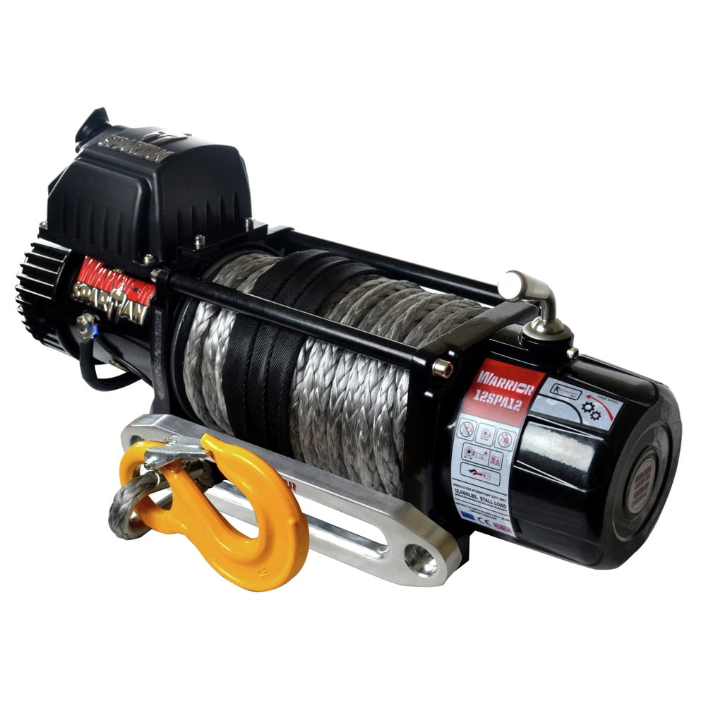 Warrior Winches 12000-SR 12,000 lb. Spartan Series Planetary Gear Winch ...