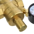 thumbnail image 3 of 1 Set Brass Pressure Reducer Pressure Reducing Valve 3/4 Water Pressure Regulator With Gauge, 3 of 8