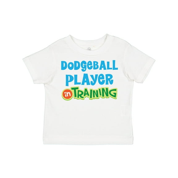 Inktastic Dodgeball player in training Boys or Girls Toddler T-Shirt
