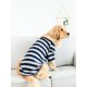 thumbnail image 4 of 1pc Striped Print Pet Tee For Cat And Dog For Summer, 4 of 5