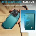 thumbnail image 3 of Funda tipo cartera Usroom compatible con Magsafe para iPhone 16 Pro Max, 3 of 9