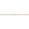 thumbnail image 4 of 14K Yellow Gold 1.35mm Carded Cable Rope Chain 20 Inch, 4 of 6
