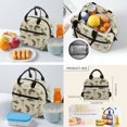 thumbnail image 5 of HUISEFOR Camo Fish School Backpack Set 4 Piece Durable Multi-Pocket Bookbag with Lunch Box Pencil Case Water Bottle Holder 17 Inch for Elementary School 2nd-3rd Grade, 5 of 7