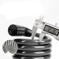 thumbnail image 4 of HUGFEGWE szhdxsy Bike Lock Cable, 4 Feet High Security 5 Digit Resettable Combination Coiling Bike Cable Lock, Anti Theft Bicycle Cable Locks with Mounting Bracket, 1/2 Inch Diameter CA919-74083, 4 of 5