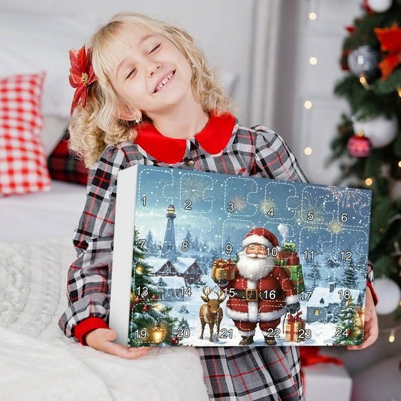 Czzoypi Christmas Gnome Advent Calendar 2024, Gnome Advent Calendar 2024 Adult Kids, Christmas Gnome Advent Calendar 2024 with Collectible Gnome Plush Dolls Toy, 24 Day Christmas Gnome Advent Calendar