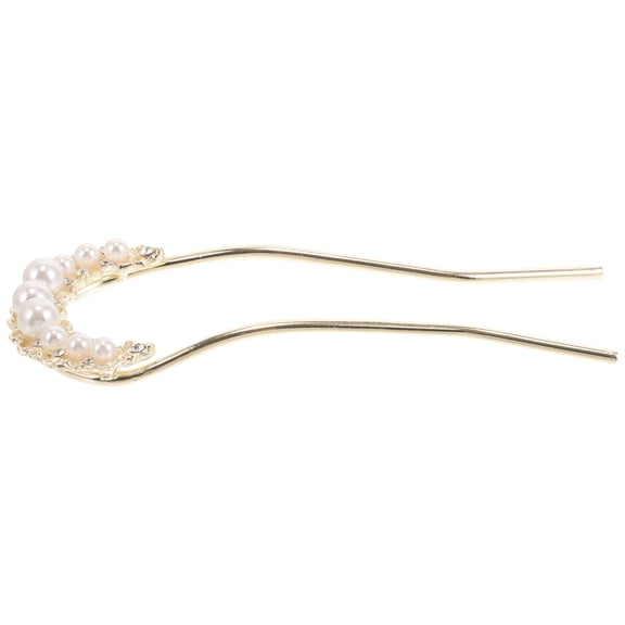 Tineasur hair pins decorative Hairpin Golden Imitation for Women 1Pack