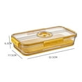 thumbnail image 2 of Coffret de Rangement Carré en Plastique Réutilisable pour Cuisine, 2 of 4