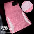 thumbnail image 2 of Juego completo de alfombrillas CAR PASS Diamond Rubber, color rosa universal, 2 of 9